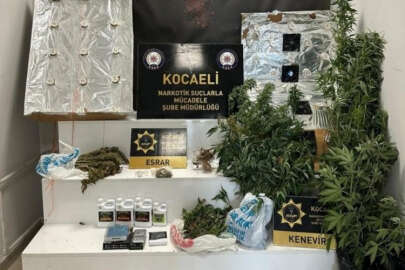 Kocaeli'nde uyuşturucu operasyonu!