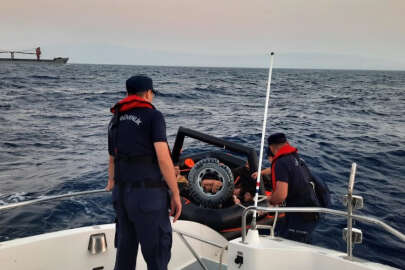 7 düzensiz göçmen kurtarıldı!