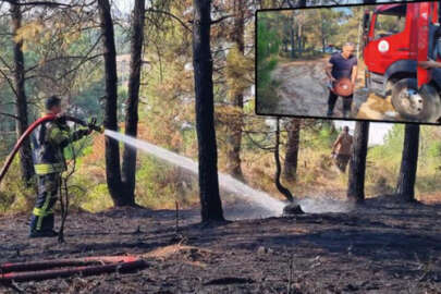 Kocaeli’de orman yangını kontrol altına alındı!