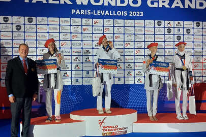 Taekwondo Grand Prix’inin ilk gününde bir altın bir bronz madalya!