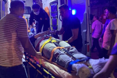 Bursa Orhangazi'de yarış motoru köpeğe çarptı! 2 yaralı