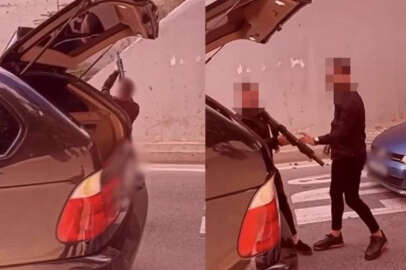 Magandalar yine sahnede!