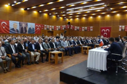 MHP Bursa Osmangazi'nin yeni başkanı Kerim Gürsel Çelebi oldu!