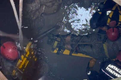 Temizlemek için girdikleri kuyuda dehşeti yaşadı! Film gibi operasyon