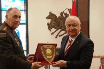 Bakan Güler, Azerbaycan Genelkurmay Başkanı Veliyev'i kabul etti