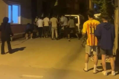 Bursa'da gürültü tartışmasında taşlar sopalar konuştu!