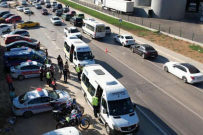 Bursa'da jandarmadan huzur ve güven uygulaması