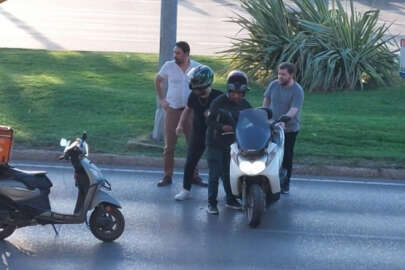 Bursa'da motosikletliye çarptı! Durmadan gitti