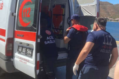 Muğla'da boğulma tehlikesi geçiren şahıs hastanede can verdi