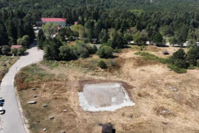 Bursa Uludağ’da sit alanına çakıl taşı döküldü