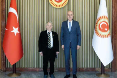 TBMM Başkanı Kurtulmuş, Kırım Tatarlarının lideri Kırımoğlu'yla görüştü