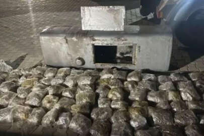 TIR'ın akaryakıt deposunda 58 kilo uyuşturucu bulundu!