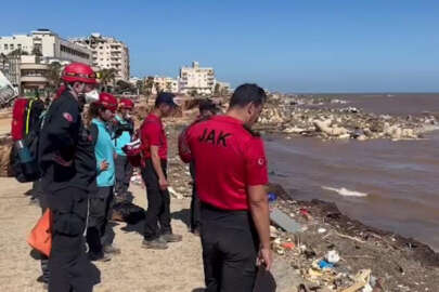 UMKE Libya'da yaraları sarmaya devam ediyor!