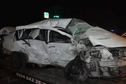 Bursa'da feci kaza! Yaralılar var