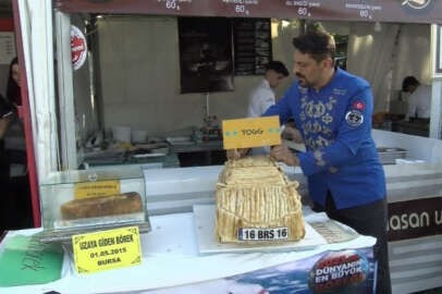 Bursa'da Togg böreği görenlerin iştahını kabarttı