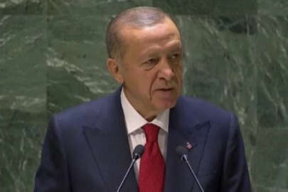 Cumhurbaşkanı Erdoğan'dan BM Genel Kurulu'nda önemli açıklamalar