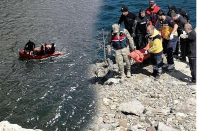 Baraja düşen kamyonetin sürücüsünün cesedi çıkarıldı