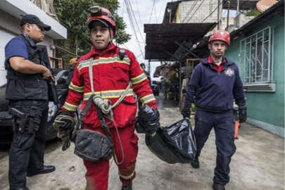 Guatemala'da şiddetli yağışın neden olduğu taşkında 6 kişi öldü!