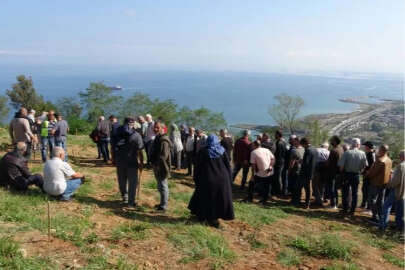 Deniz manzaralı mezar yeri tartışması