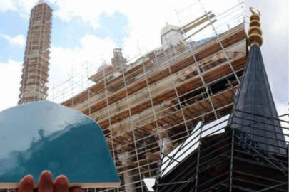 Selimiye Camisi'nin kaybolan mavi çinileri yeniden üretildi