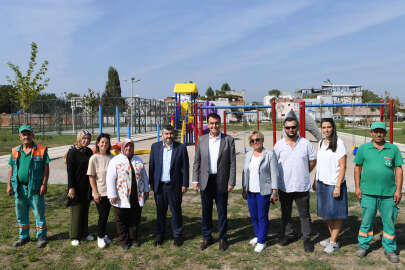 Bursa Osmangazi’de parklar yenileniyor