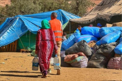 Fas'ta depremzedelere yönelik yardım faaliyetleri sürüyor