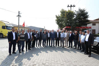 İnegöl'de metal sanayide parke taş ve otopark düzenlemeleri yapıldı