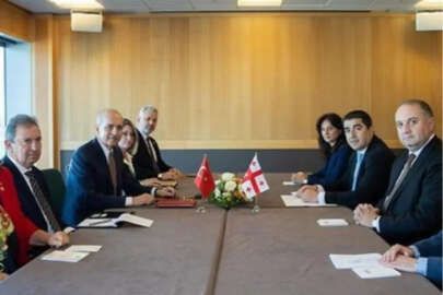 TBMM Başkanı Kurtulmuş, Gürcistan ve Estonyalı mevkidaşlarıyla görüştü