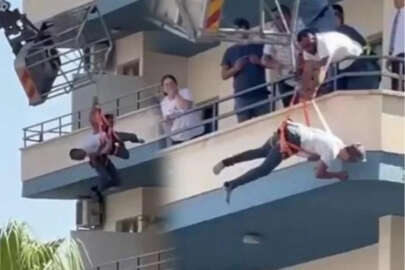 Havada asılı kaldılar! Dehşet anlarını görgü tanıkları anlattı