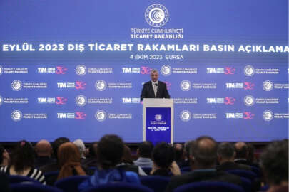 Bakan Bolat Bursa'da, eylül ayı ihracat rakamlarını açıkladı