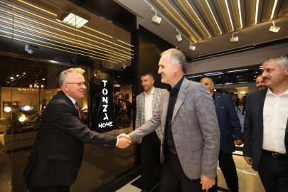 Başkan Taban Modef'i ziyaret etti