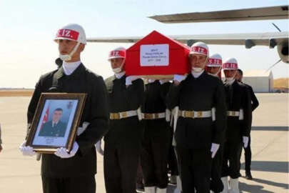 Şehit Uzman Çavuş Parlak'a acı veda