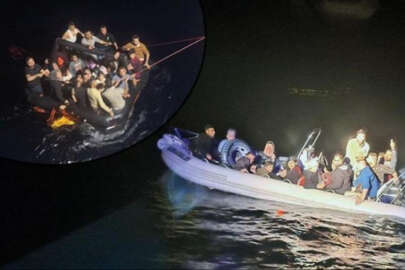 104 düzensiz göçmen kurtarıldı