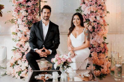 Melek Mosso, Serkan Sağdıç ile dünyaevine girdi