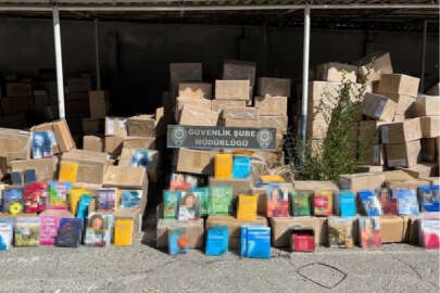 30 milyon lira değerinde bandrolsüz kitap ele geçirildi