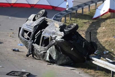 Almanya'ya kaçak giren Türk ve Suriyeliler kaza yaptı! 7 ölü