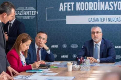 Bakan Işıkhan Nurdağı'nda ilçesinde incelemelerde bulundu