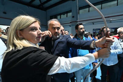 Bursa'da okçuluk tesisi açıldı!