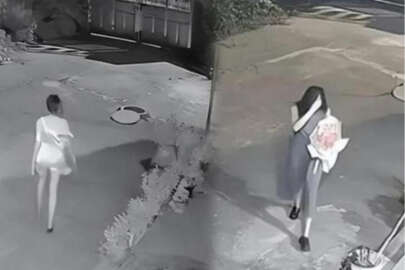 Aldatıldığını komşusunun kamerasından izledi