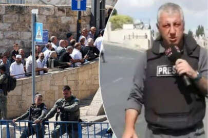 İkinci cuma! Mescid-i Aksa'da İsrail polisi her yeri sardı