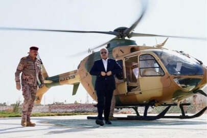 Irak savunma bakanı saldırıya uğrayan ABD üssünü ziyaret etti