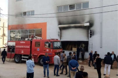 Bursa'da korkutan yangın!