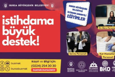 BUSMEK'ten istihdam garantili kurs