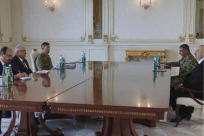 Milli Savunma Bakanı Yaşar Güler, Aliyev ile görüştü