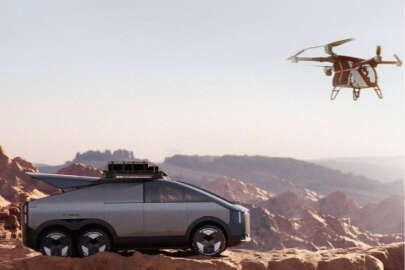 Çinliler uçan araba konseptini tanıttı