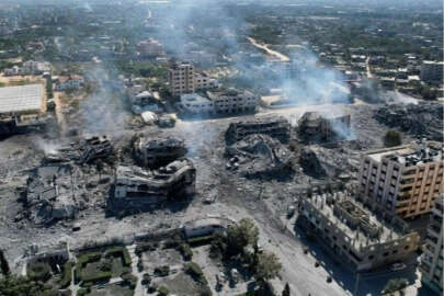 Bursa'da Gazze Şeridi'ne yönelik saldırılar protesto edildi