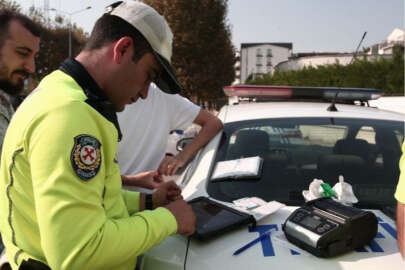 Bursa'da sürücü adayı ehliyetini almadan ceza yedi!