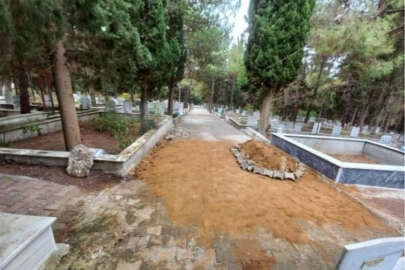 Koşarak geldi, gördüklerine inanamadı! Yoldaki mezar şoke etti