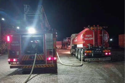 Bursa'da tankerden sızan hidrojen gazı korkuttu!