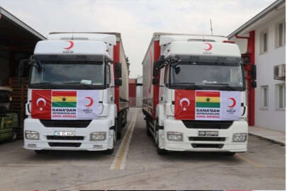 Gana'dan depremzede çocuklara çikolata bağışı